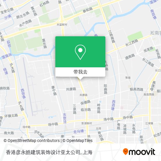香港彦永皓建筑装饰设计亚太公司地图