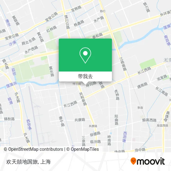 欢天囍地国旅地图