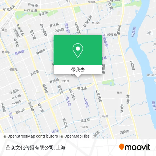 凸众文化传播有限公司地图