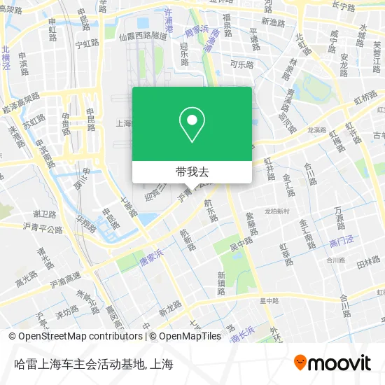 哈雷上海车主会活动基地地图