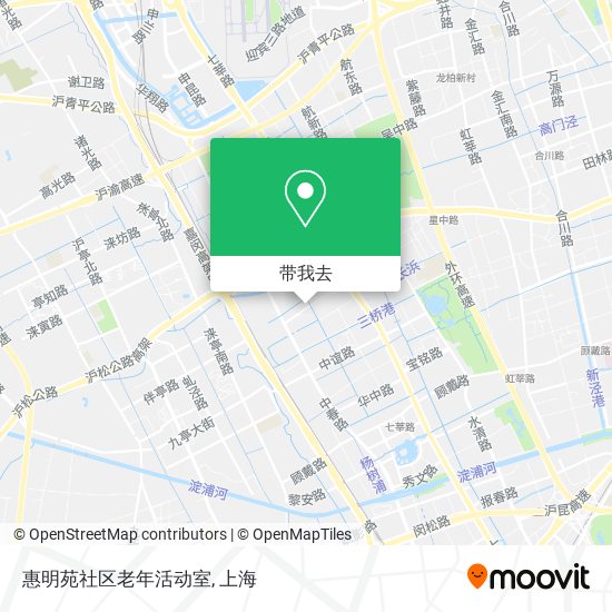 惠明苑社区老年活动室地图