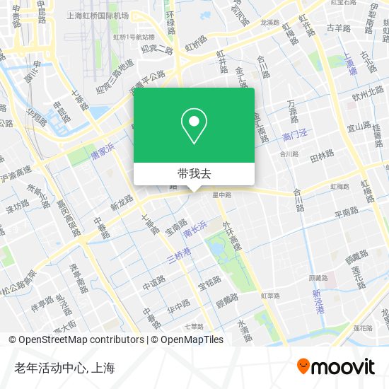 老年活动中心地图