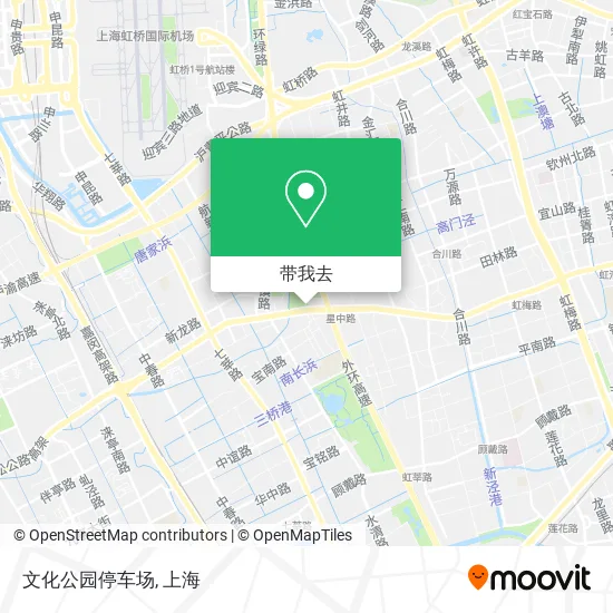 文化公园停车场地图