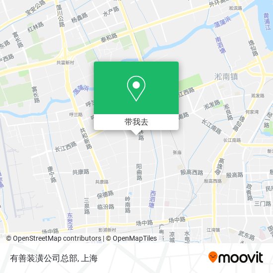 有善装潢公司总部地图