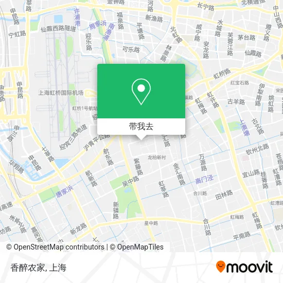 香醉农家地图