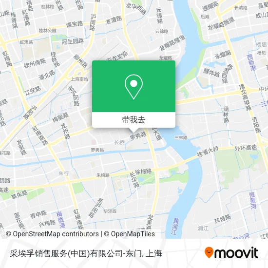 采埃孚销售服务(中国)有限公司-东门地图