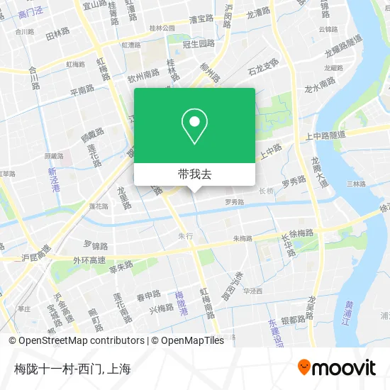 梅陇十一村-西门地图