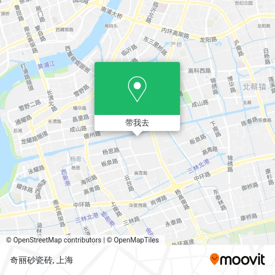 奇丽砂瓷砖地图