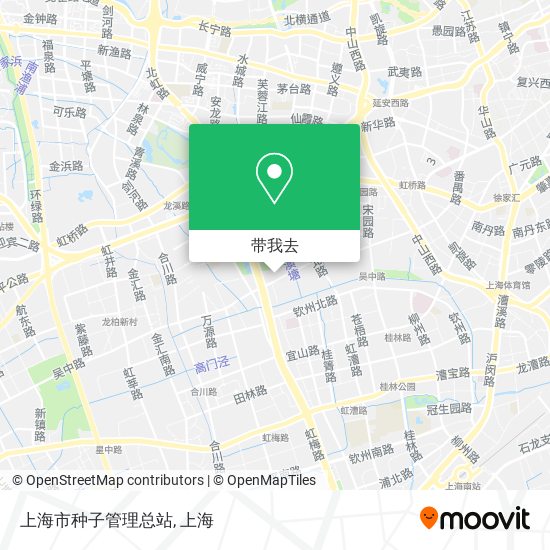 上海市种子管理总站地图