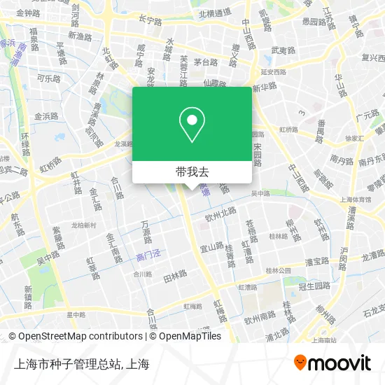 上海市种子管理总站地图