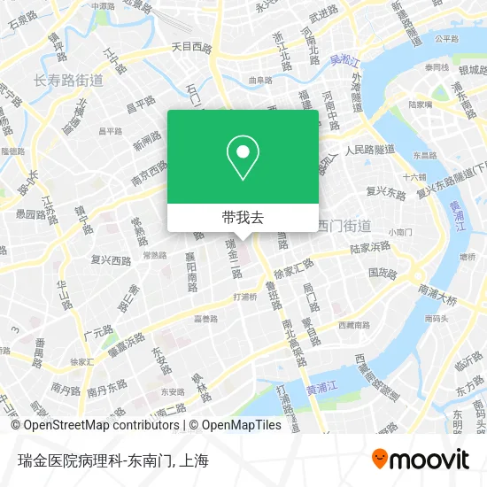 瑞金医院病理科-东南门地图