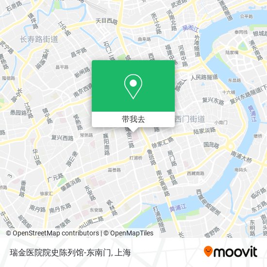 瑞金医院院史陈列馆-东南门地图