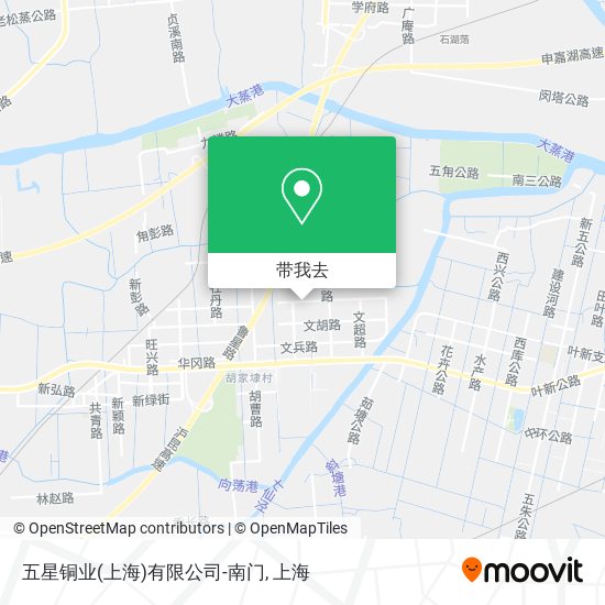 五星铜业(上海)有限公司-南门地图