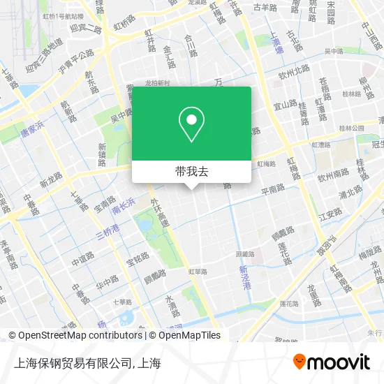 上海保钢贸易有限公司地图