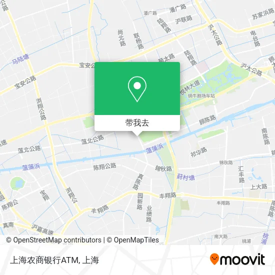 上海农商银行ATM地图