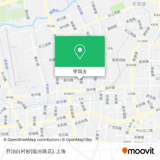 乔治白衬衫(临汾路店)地图