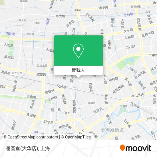 澜画室(大华店)地图