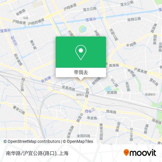 南华路/沪宜公路(路口)地图