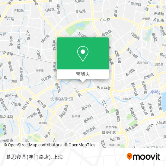 慕思寝具(澳门路店)地图