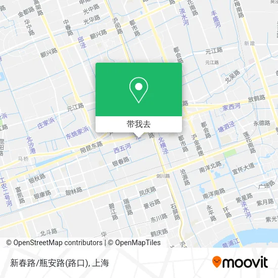 新春路/瓶安路(路口)地图