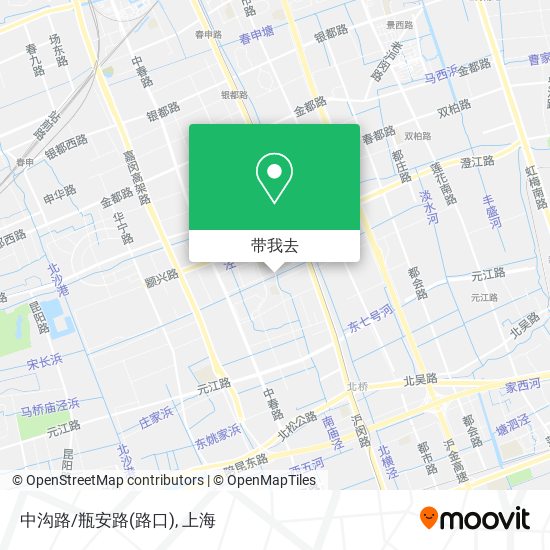 中沟路/瓶安路(路口)地图