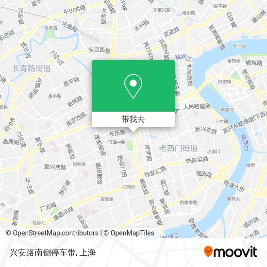 兴安路南侧停车带地图