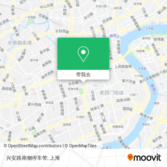 兴安路南侧停车带地图