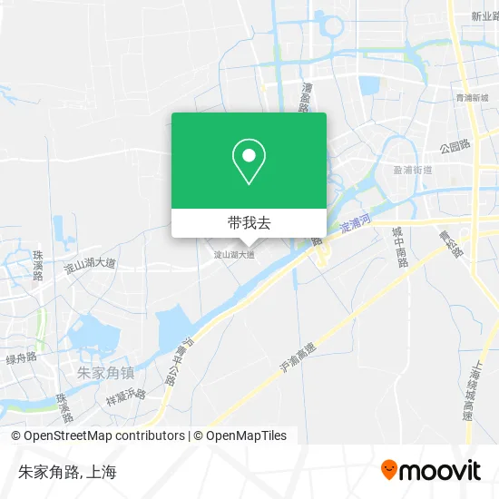 朱家角路地图