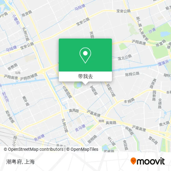 潮粤府地图