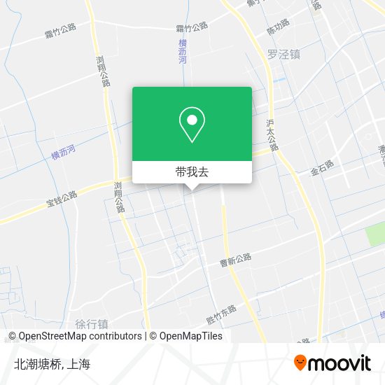 北潮塘桥地图