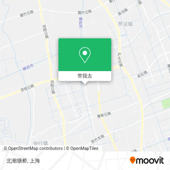 北潮塘桥地图