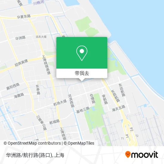 华洲路/航行路(路口)地图