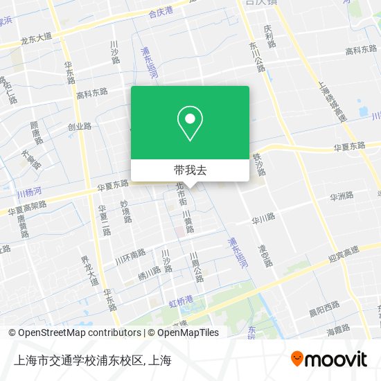上海市交通学校浦东校区地图