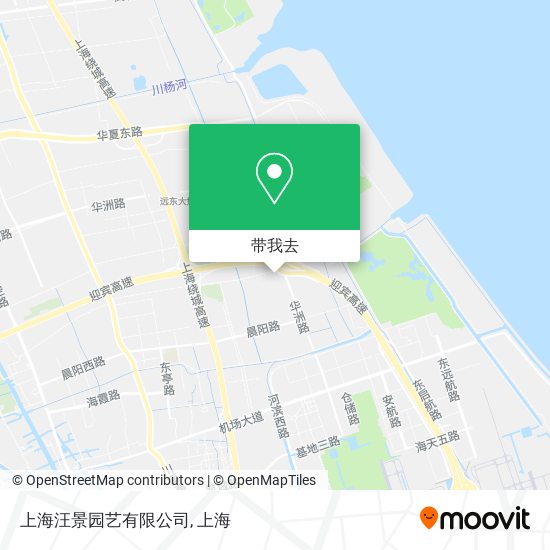 上海汪景园艺有限公司地图