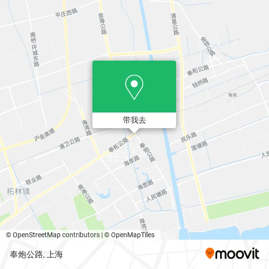 奉炮公路地图