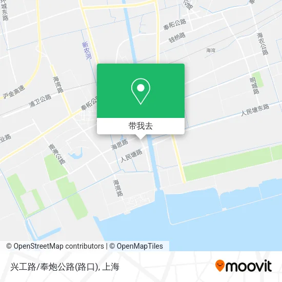 兴工路/奉炮公路(路口)地图
