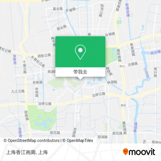 上海香江画廊地图