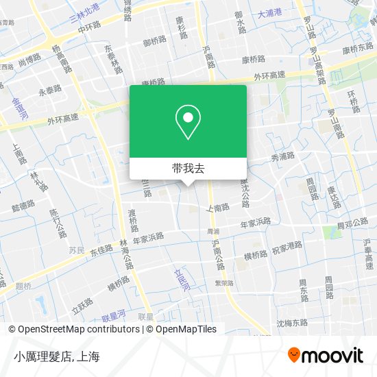小厲理髮店地图