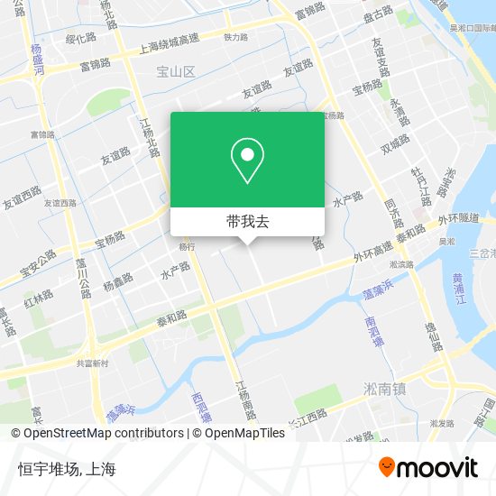 恒宇堆场地图