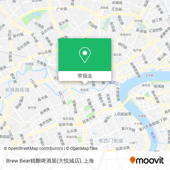 Brew Bear精酿啤酒屋(大悦城店)地图