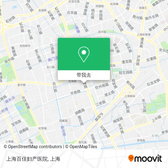 上海百佳妇产医院地图