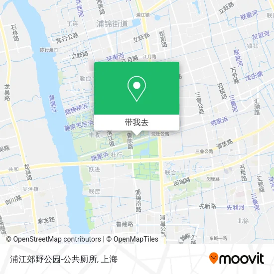 浦江郊野公园-公共厕所地图