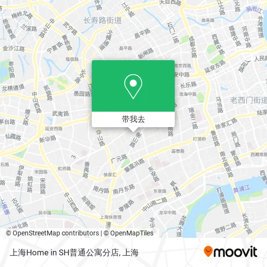 上海Home in SH普通公寓分店地图