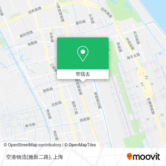 空港物流(施新二路)地图