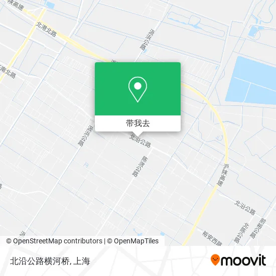 北沿公路横河桥地图