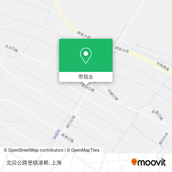 北沿公路堡镇港桥地图
