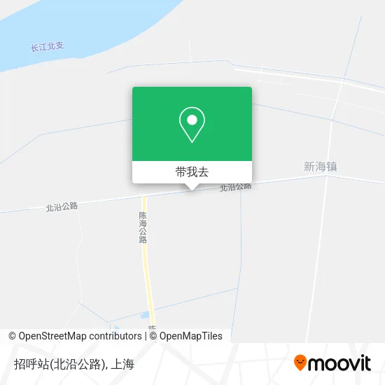 招呼站(北沿公路)地图