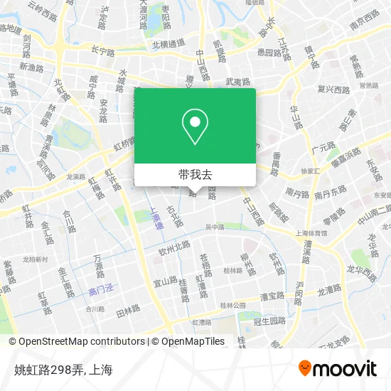 姚虹路298弄地图