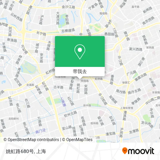姚虹路680号地图