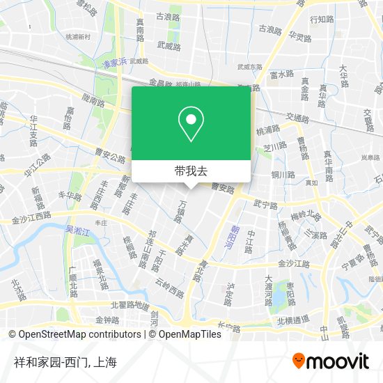 祥和家园-西门地图